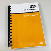 CASE 7130 7140 TRACTOR OPERATORS OWNERS MANUAL