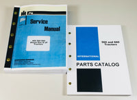 INTERNATIONAL 660 DIESEL GAS TRACTOR SERVICE REPAIR SHOP MANUAL