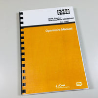 Case 2670 Tractor Operators Owners Manual Maintenance S/N Starting with 8825001