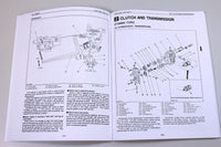 KUBOTA T1400 T1400H LAWN TRACTOR WORKSHOP SERVICE & SUPPLEMENT MANUAL SHOP SET