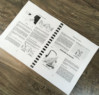 INTERNATIONAL 2505B 2510B 2514B GAS TRACTOR PARTS OPERATORS MANUAL SET C200