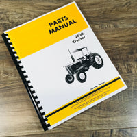 PARTS MANUAL FOR JOHN DEERE 2630 TRACTOR CATALOG BOOK ASSEMBLY SCHEMATIC VIEWS