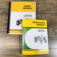 PARTS OPERATORS MANUAL SET FOR JOHN DEERE 2010 WHEEL TRACTOR OWNERS BOOK CATALOG