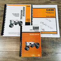 CASE 411B TRACTORS SERVICE REPAIR MANUAL PARTS OPERATORS SHOP CATALOG SET