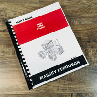 MASSEY FERGUSON 1505 1805 TRACTOR PARTS MANUAL CATALOG BOOK ASSEMBLY SCHEMATICS