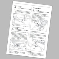 KUBOTA B6200E B7200E 2wd TRACTOR OPERATORS OWNERS MANUAL MAINTENANCE LUBRICATION