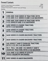 INTERNATIONAL 2514B 2412B DIESEL BACKHOE LOADER TRACTOR SERVICE REPAIR MANUAL IH