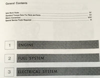 INTERNATIONAL 4140 4150 SKID STEER LOAD ISUZU ENGINE SERVICE REPAIR SHOP MANUAL