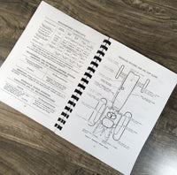 Case 730 731 732 Wheel Tractor Dual Range Drive Operators Manual S/N 8173401-