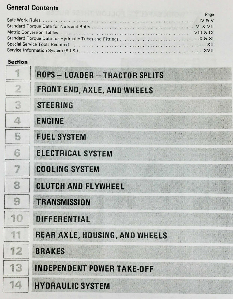 INTERNATIONAL 464 GAS TRACTOR SERVICE PARTS MANUAL SET OF 6 REPAIR C-1 ...