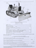 SERVICE MANUAL SET FOR JOHN DEERE 1010 CRAWLER 612 DOZER OPERATORS PARTS CATALOG SN 21901-UP