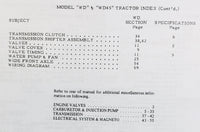 SET ALLIS CHALMERS D14 TRACTOR PARTS SERVICE REPAIR SHOP MANUAL WORKSHOP