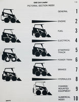 CASE 1840 UNI-LOADER SKID STEER SERVICE PARTS OPERATOR MANUAL SHOP BOOK OVHL