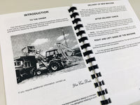 CASE 580C TRACTOR LOADER BACKHOE OWNERS OPERATORS MANUAL