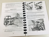 CASE 580C TRACTOR LOADER BACKHOE OWNERS OPERATORS MANUAL