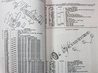 SERVICE MANUAL SET FOR JOHN DEERE 1010 CRAWLER 612 DOZER OPERATORS PARTS CATALOG SN 21901-UP