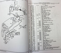 SERVICE MANUAL SET FOR JOHN DEERE 1010 CRAWLER 612 DOZER OPERATORS PARTS CATALOG SN 21901-UP