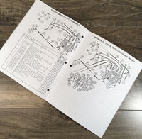 Kubota B2551 51" B/L2563 63" Snow Blower Parts & Service Manual Catalog Book