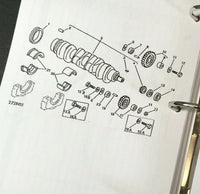 PARTS MANUAL FOR JOHN DEERE 440C SKIDDER CATALOG ASSEMBLY EXPLODED VIEW DIAGRAMS