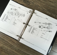 SERVICE PARTS OPERATORS MANUAL SET FOR JOHN DEERE 2640 TRACTOR S/N 341,000-UP