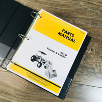 SERVICE PARTS MANUAL SET FOR JOHN DEERE 401B TRACTOR LOADER REPAIR SHOP BOOK