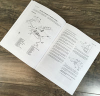 OPERATORS MANUAL FOR JOHN DEERE 830 WINDROWER WITH 183 AUGER PLATFORM OWNERS