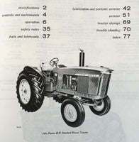 SERVICE PARTS OPERATORS MANUAL SET FOR JOHN DEERE 4010 SERIES TRACTOR OWNERS