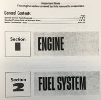 INTERNATIONAL C200 4 CYLINDER GAS ENGINE SERVICE PARTS MANUAL SET REPAIR SHOP