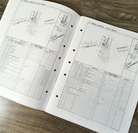 KUBOTA L245H HIGH CLEARANCE TRACTOR PARTS MANUAL CATALOG ASSEMBLY SCHEMATICS