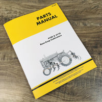 PARTS MANUAL FOR JOHN DEERE 4100 4110 CULTVATORS ROW-CROP CATALOG BOOK ASSEMBLY