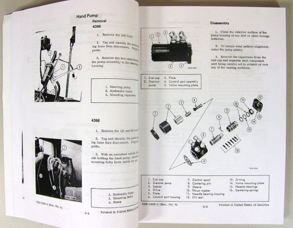 Set International 4366 4386 Tractor Service Manual Shop Repair Ih Workshop Book - Image 4