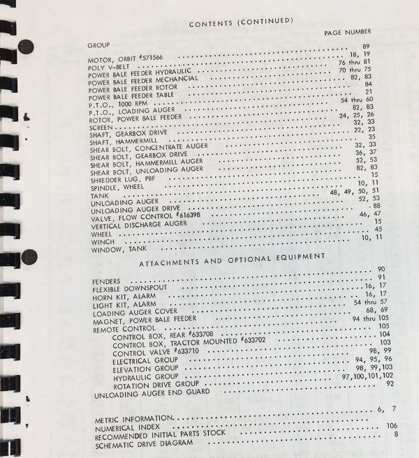 New Holland 359 Grinder Mixer Service Manual Parts Catalog Operators Repair Shop - Image 4