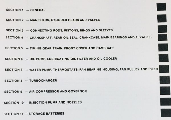 International V800 Diesel Engine Service Manual Repair For Pay Scraper 442 444 - Image 2