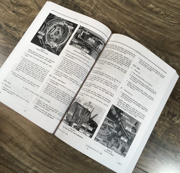 Ford 8000 8100 8200 8400 8600 9600 Tractor Service Manual Repair Shop Technical - Image 5