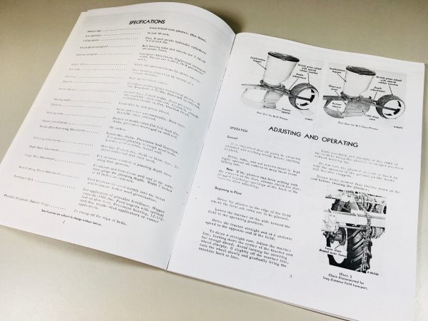 International Harvester 66 Planter Six Row Operators Owners Manual Chart Service - Image 3