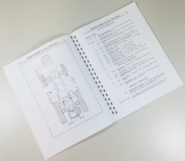 Massey Harris 101 Senior Tractor Service And Operators Manual Repair Technical - Image 7