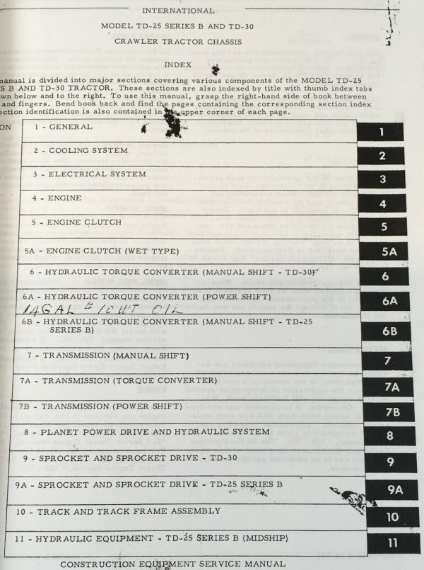 International Td-30 Crawler Tractor Service Chassis Manual Repair Shop Book Ih - Image 2