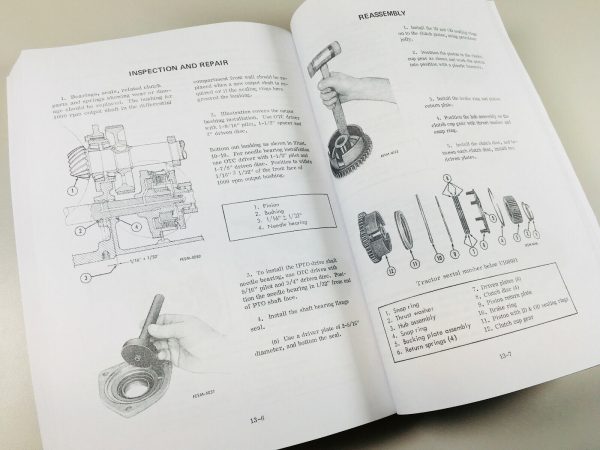 International 484 Diesel Tractor Service Parts Manual Set Repair Shop Catalog - Image 8