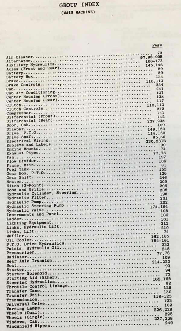 Massey Ferguson 1505 1805 Tractor Parts Manual Catalog Book Assembly Schematics - Image 2