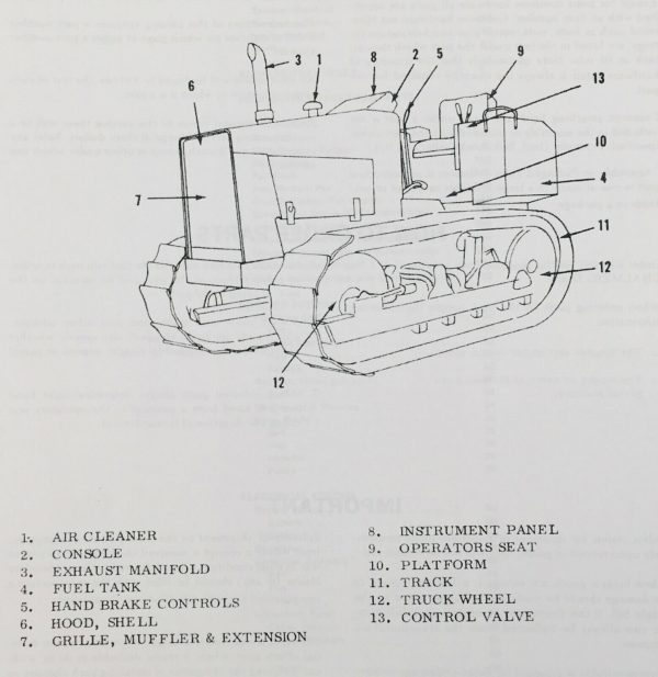 Allis Chalmers 650 Crawler Tractor Parts Manual Ac Catalog Bulldozer Dozer - Image 2