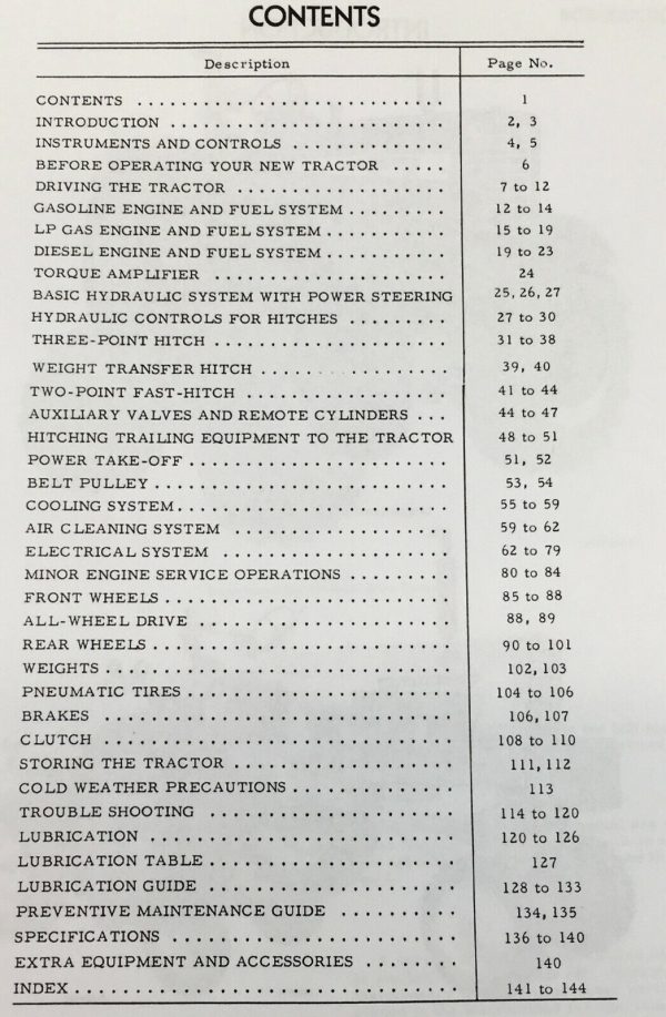 Farmall International 856 Gas Industrial Tractor Parts Operators Manual Set C301 - Image 2