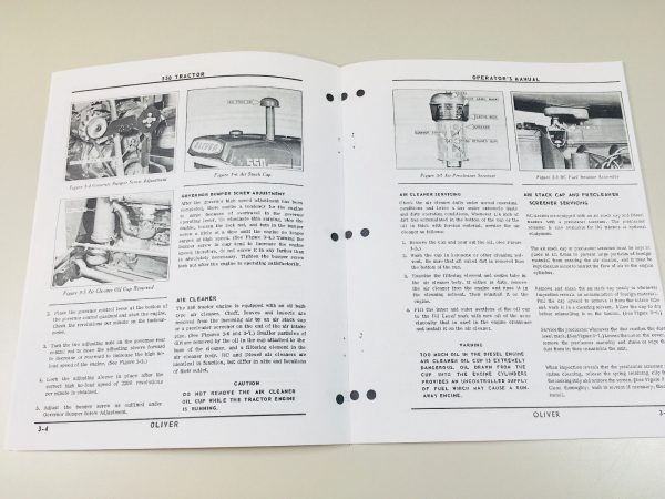 Oliver 550 Tractor Owners Operators Manual Maintenance - Image 6