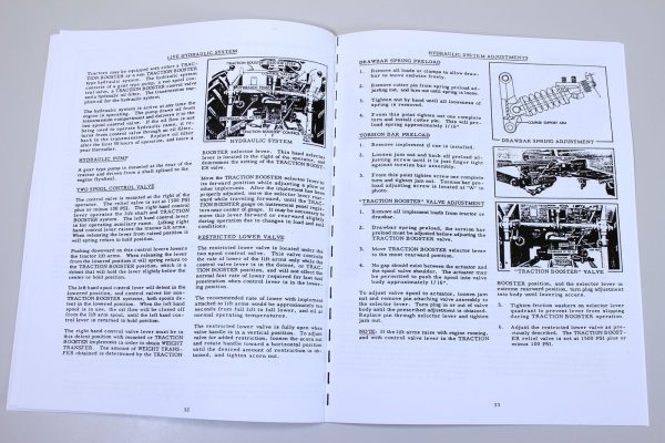 Allis Chalmers D10 D12 Tractor Owners Operators Manual Maintenance Book Catalog - Image 3