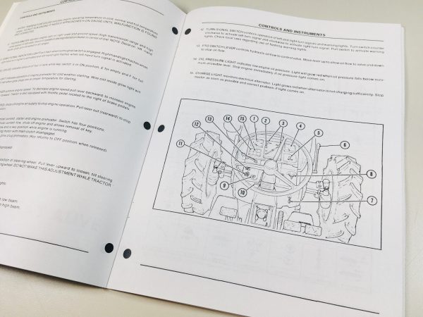 White Field Boss 43 Tractor Operators Manual - Image 3