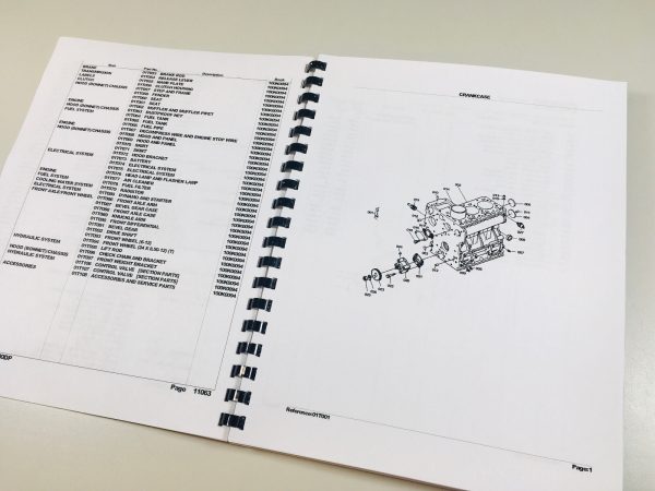 Kubota B8200 Dp Tractor Parts Assembly Manual Catalog Exploded Views Numbers - Image 2