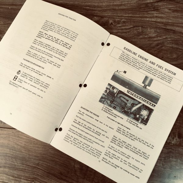 Farmall International 666 Gas Tractor Parts Operators 3 Manual Set Owners Book - Image 8