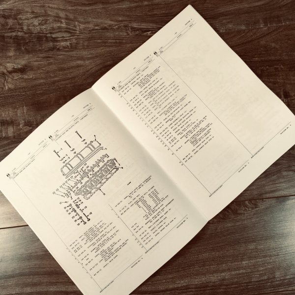 Farmall International C-301 Engine Only 856 2856 Tractor Parts Manual Catalog - Image 4