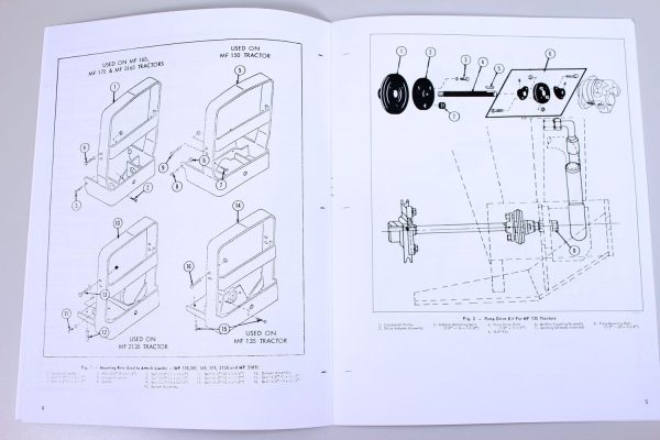 Massey Ferguson Mf 100 Loader Assembly And Pre-Delivery Instructions Manual - Image 4