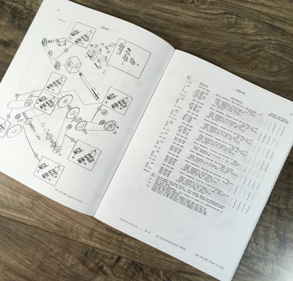 Massey Ferguson 120 124 128 Square Baler Twine Tie Parts Manual Catalog Book - Image 3
