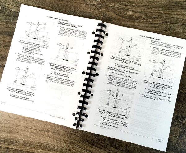 International DT-466B Diesel Engine for 3588 3788 Tractor Service Manual Repair - Image 6